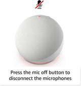 Boxa inteligenta Amazon Echo Dot 5 (2022), Control Voce Alexa, Bluetooth, Wi-Fi, Glacier White