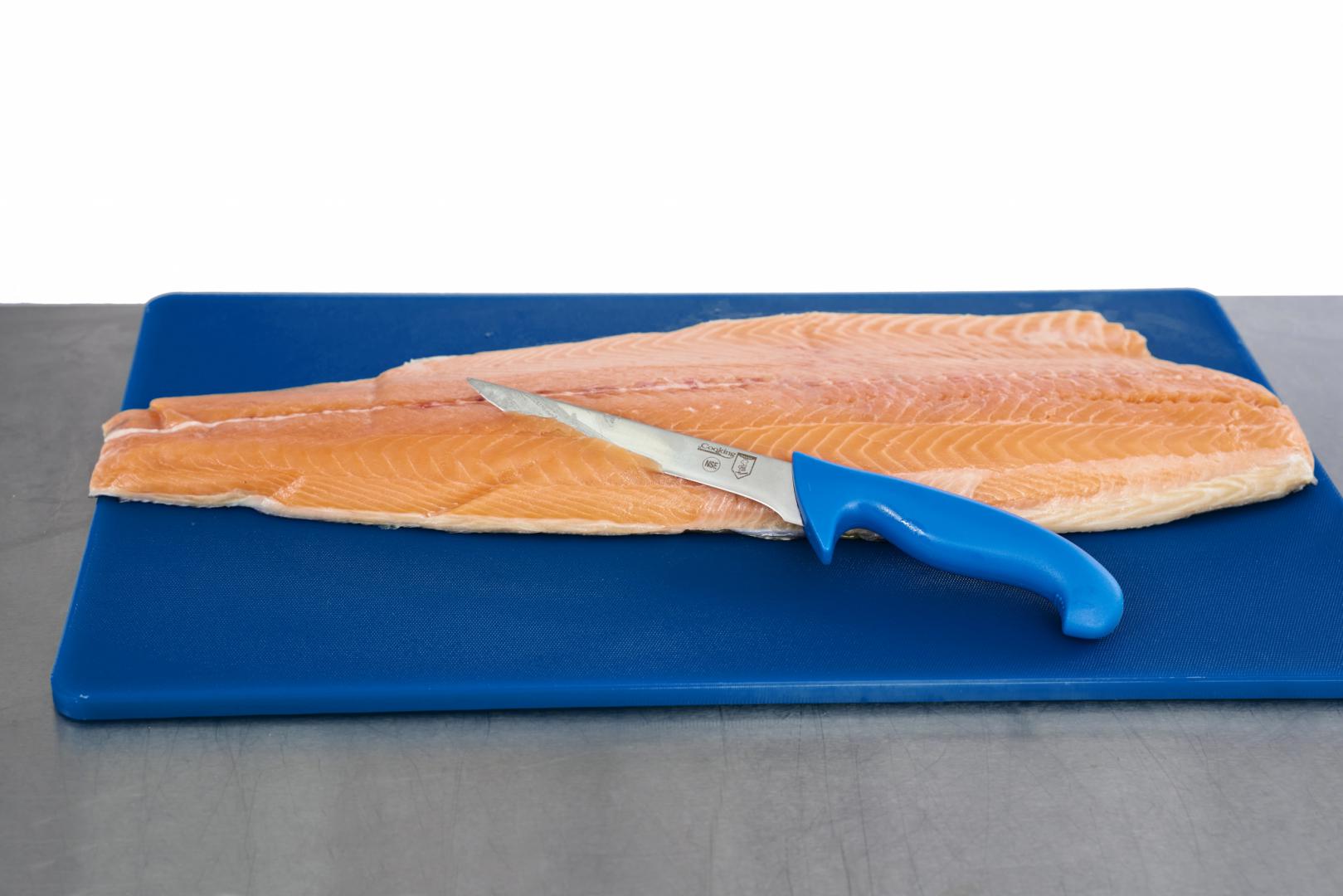 CUTIT DEZOSAT PROFESIONAL 18CM, ALBASTRU, CHEF LINE, COOKING BY HEINNER