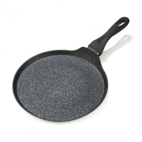 TIGAIE ALUMINIU  CLATITE 28X1.5CM, BLACK SAND, COOKING  BY HEINNER