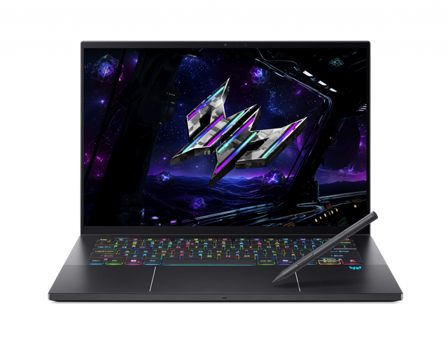 Notebook Gaming Acer Predator Triton 14 AI PT14-52T-96TX, cu procesor Intel Core Ultra 9 288V, 14.5'' OLED, 32 GB LPDDR5x, 2 TB SSD, NVIDIA GeForce RTX 5070, 8GB GDDR7, Windows 11 Pro