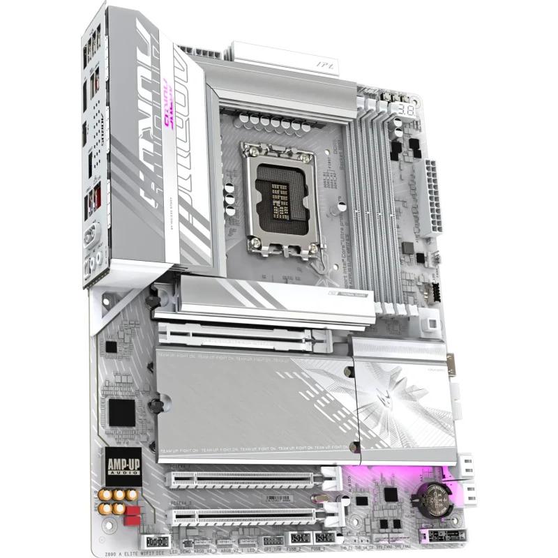 Placa de baza Gigabyte Z890 AORUS ELITE WIFI7 ICE, Socket 1851, DDR5, ATX