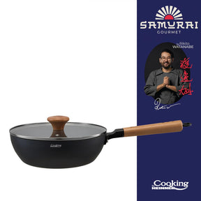 TIGAIE WOK + CAPAC 24X7.5 CM, RIKITO WATANABE, COOKING BY HEINNER