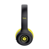 Casti Trust Nouna WS kids, frecventa raspuns 20 Hz - 20.000 Hz, negru