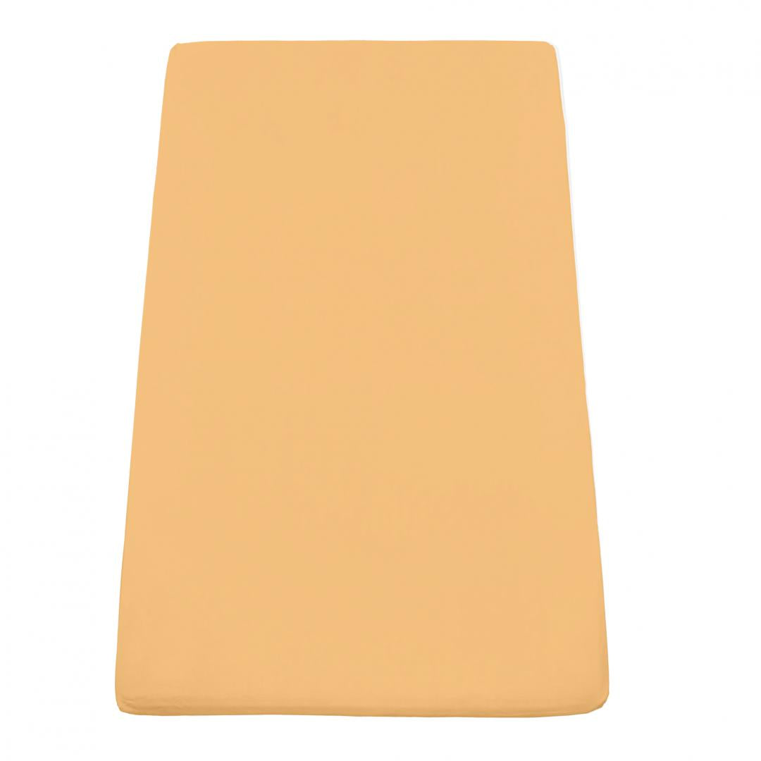 CEARCEAF PAT CU ELASTIC 140X200 CM GALBEN PAL