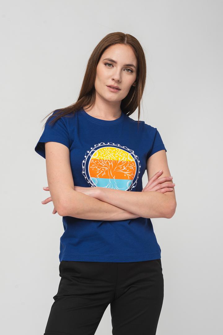 TRICOU  ROATA FAMILIE FEMEI   ROYAL BLUE-S