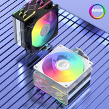 Cooler CPU Serioux CC120ARGB, dimensiuni 120x120x25mm, viteza ventilator 800-1800±200RPM, TDP: 180 - 200W, durata de viata 30 000 ore, iluminare LED, suporta toate seriile INTEL CPU & AMD