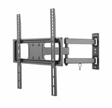 Suport de perete Akai cu inclinatie +10/-15°, diagonala display 32"-55", VESA min. 75x75, VESA max. 400x400, suporta pana la 35kg, distanta fata de perete max 427mm, negru