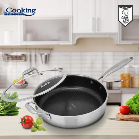TIGAIE ADANCA+CAPAC, 24x6.5 CM, TITANIUM3, COOKING BY HEINER
