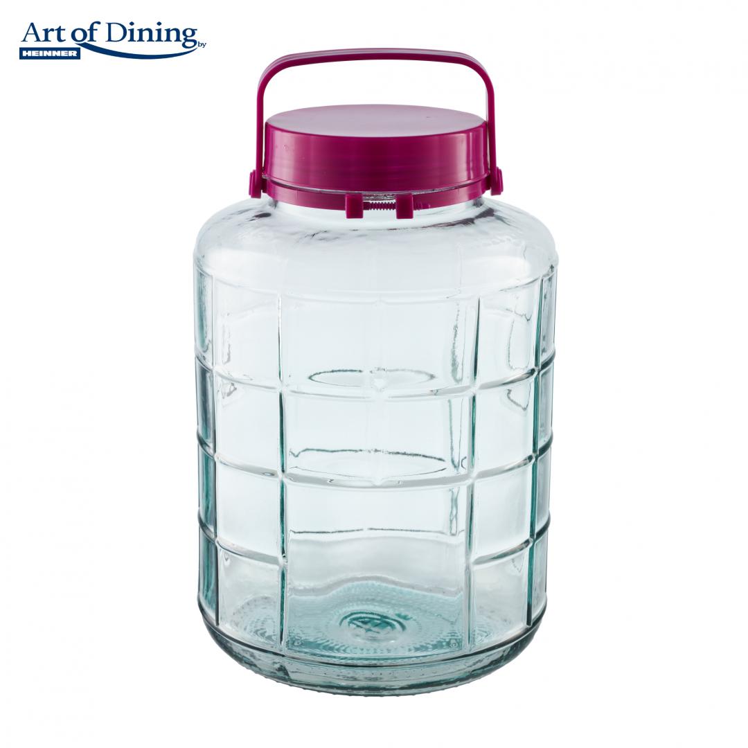 BORCAN STICLA CU CAPAC PLASTIC 15L, ART OF DINING BY HEINNER
