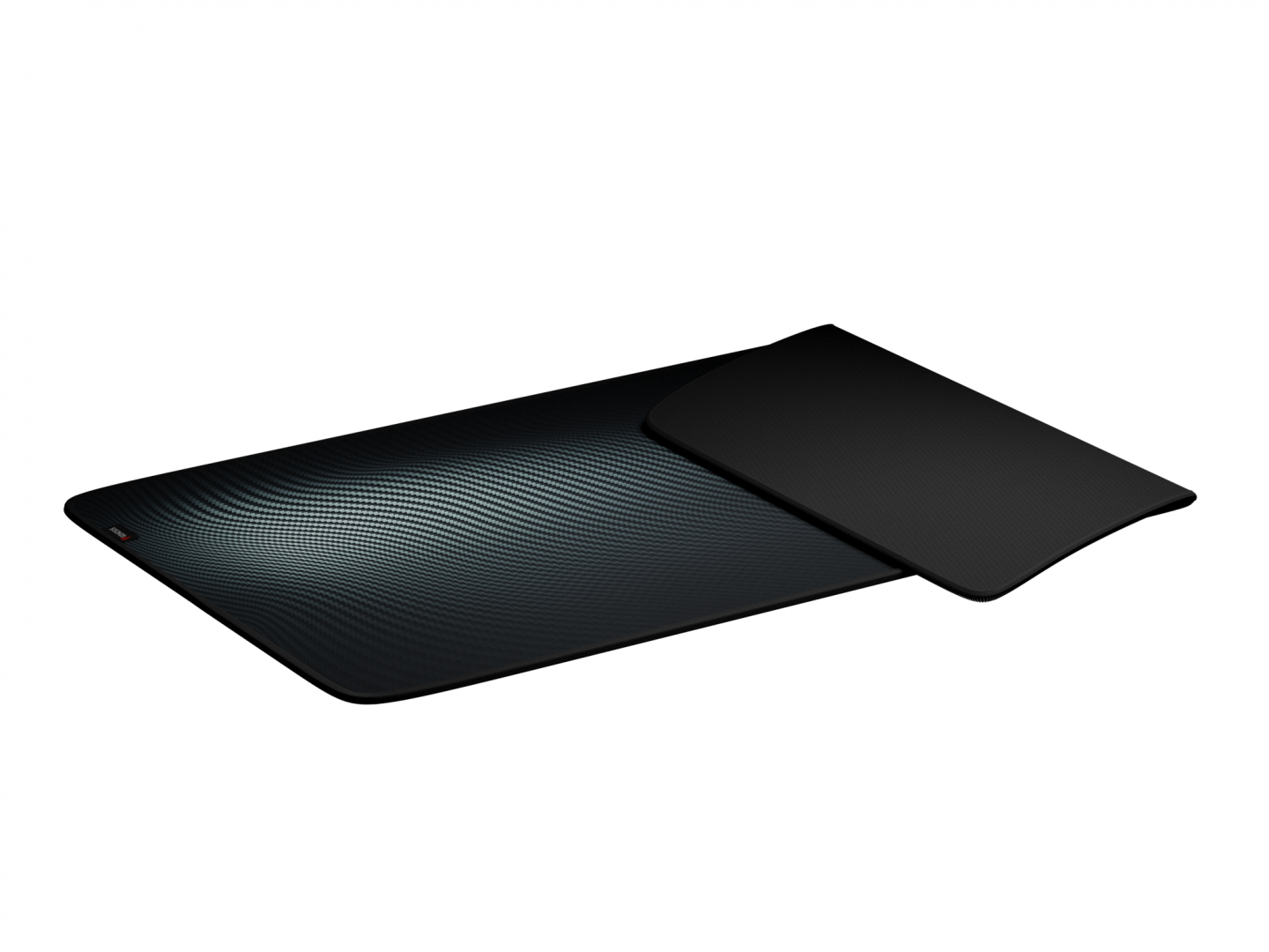 Mousepad Genesis Carbon 500 Maxi Ultra Wave, impermeabil, material cauciuc si textil, dimensiuni 1100x450x2.5 mm, negru/gri