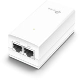 "24V Passive PoE Injector Adapter PORT: 1× Gigabit PoE Port, 1× Gigabit Non-PoE Port SPEC: Data and Power Carried over The Same Cable, 24V Power Input, 12 W PoE Power, Plastic Case"