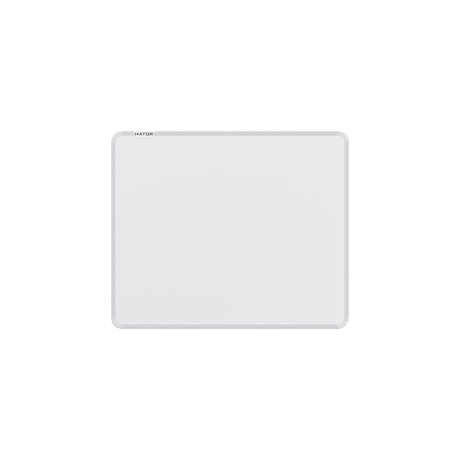 Mousepad Hator Tonn Evo M, material cauciuc, dimensiuni 360 х 300 х 4 mm, alb