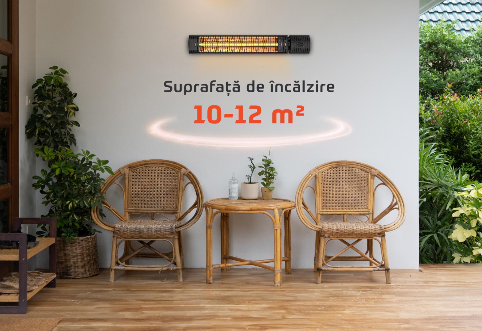 HEINNER Incalzitor electric cu prindere de perete 1000W/2000W