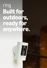 Ring Stick Up Cam, Indoor/Outdoor Wire Free 1080p Security