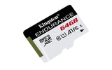 Card de Memorie Micro SDXC Kingston High Endurance, 64GB, Adaptor SD, Class 10