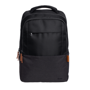 Rucsac laptop Trust Lisboa pentru laptop-uri cu diagonala de 16", material POM, RPET Polyester, RPET twill polyester, volum 23 L, negru