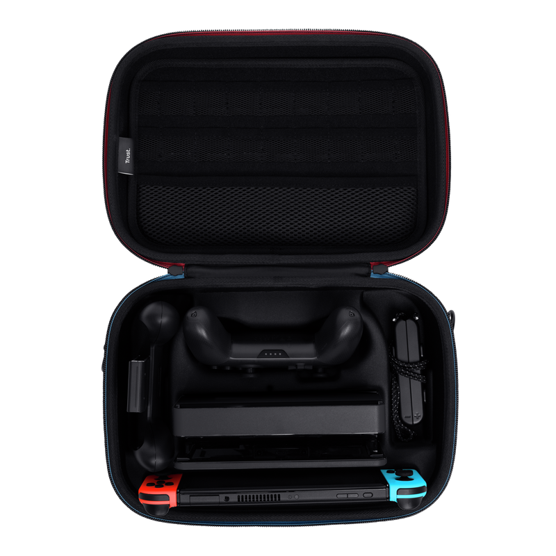 Husa de transport XXL Trust pentru consola Nintendo Switch, negru