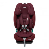 Scaun auto I-size U-Grow Goldfix Plus, isofix, 76-150 cm (9-36 kg), boxa bluetooth, rosu