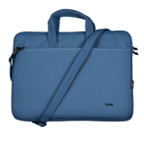 Geanta laptop Trust Bologna Eco 16", albastru