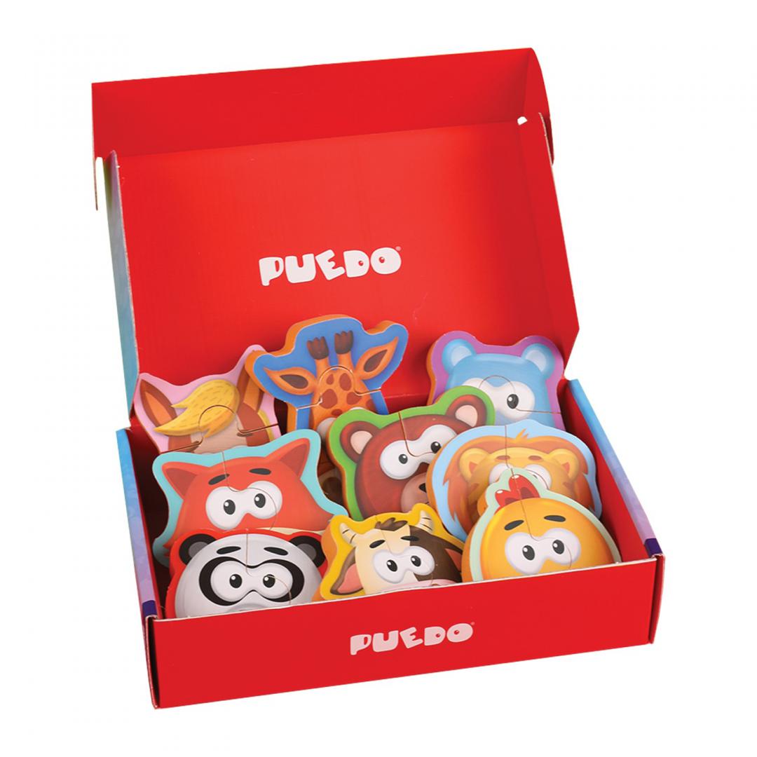 PUZZLE BABY DIN SPUMA EVA, 21 PIESE, PUEDO
