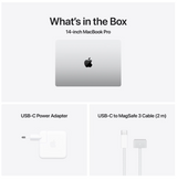 MacBook Pro 14.2"/Apple M4 Pro (CPU 12-core, GPU 16-core, Neural Engine 16-core)/24GB/1TB - Silver - INT KB (CTO From MX2E3RO/A)