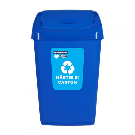 COS GUNOI CAPAC BATANT, RECICLARE ECO 35 L, ALBASTRU, HEINNER CARE