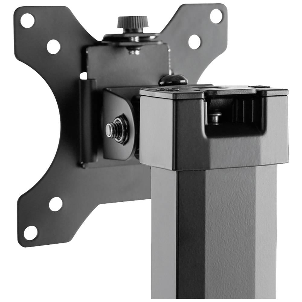 Suport monitor de birou Neomounts FPMA-D865BLACK; pentru display-uri cu diagonale 10"-32", sistem de prindere VESA 75x75~100x100, greutate maxima suportata 7kg, full motion, tilt +20°, swivel +90°, rotate +360°; gas spring; culoare negru. Garantie 5 ani