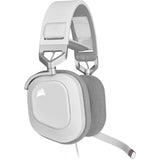 Casti cu microfon Corsair HS80 Surround 7.1, 20Hz - 40 kHz, 32ohm, 116db, driver 50mm, alb