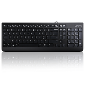Lenovo 300 USB Keyboard - US English, Tip: Standard, Interfata tastatura: USB, Tehnologie: cu fir, Tastatura iluminata: Nu, Culoare: Negru, Dimensiune: 424 x 146 x 20 mm, Greutate: 76g, Garantie: 1 an