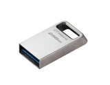 Memorie USB Flash Drive Kingston 256GB Data Traveler Micro, USB 3.2 Gen1, Metalic