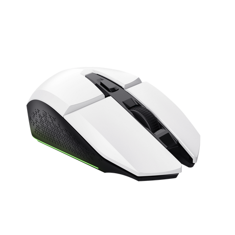 Mouse Trust GXT110W Felox cu fir,  4800 DPI, alb
