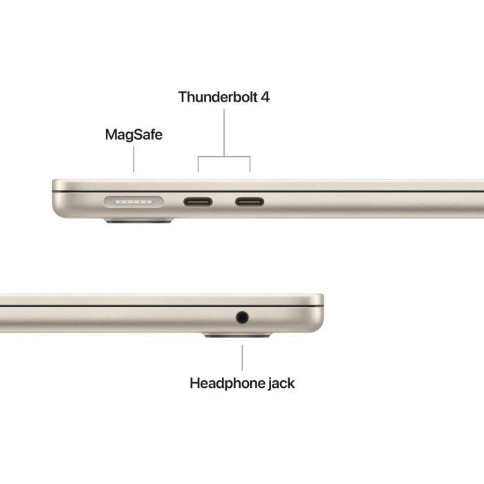 MacBook Air 13.6" Retina/Apple M5 (CPU 10-core, GPU 8-core, NeuralEngine16-core)/16GB/512GB - Starlight - INT KB (No Adapter) - 2026