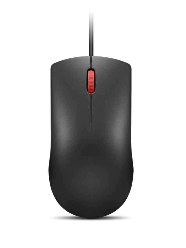 Mouse cu fir Lenovo 120; 1600DPI; conectivitate: USB-A; senzor optic; numar de butoane: 3; greutate: 90g; lungimea cablului: 1.5m; compatibil cu Windows 10 Home Single Language 64, Windows 11; culoare: negru