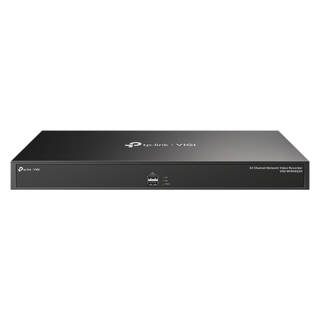 NVR TP-Link VIGI 32 canale 4032H ; 8 MP,2 SATA Interface, max 20TB, H.265+; ONVIF, etecție mișcare, linie, intruziune, persoane, vehicule etc.