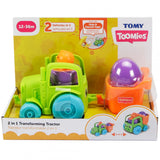JUCARIE 2IN1 TRACTORAS, TOMY
