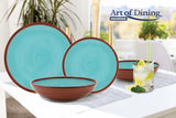 SERVICIU  MASA CERAMICA 18 PIESE, SIERRA, ART OF DINING BY HEINNER