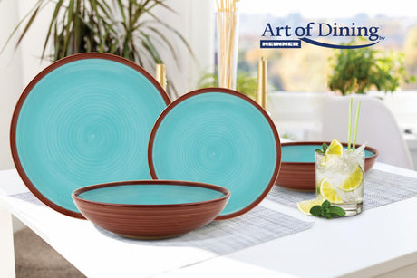 SERVICIU  MASA CERAMICA 18 PIESE, SIERRA, ART OF DINING BY HEINNER