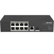 Switch Hikvision DS-3T1310P-SI/HS, Gigabit, 10 porturi, PoE