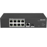 Switch Hikvision DS-3T1310P-SI/HS, Gigabit, 10 porturi, PoE