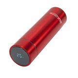 TERMOS INOX 450 ML, CU INDICATOR LED PENTRU TEMPERATURA, ROSU, ART OF DINNING BY HEINNER