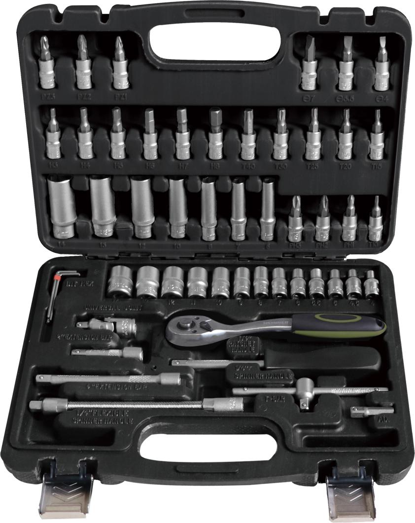 HEINNER TRUSA 52 PIESE 1/4" CR-V