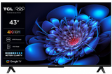 Televizor LED TCL 43P69K, 109 cm, 4K, Smart Google TV