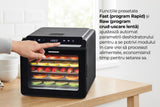 DESHIDRATOR FRUCTE SI LEGUME HEINNER NATUREDRY HFD-KD600BK