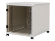 Rack de podea 19" Triton 12U 600x800mm usa fata sticla panouri laterale/spate detasabile sectiuni pentru ventilatie activa, sectiuni acces cabluri sus/jos/spate IP30 gri