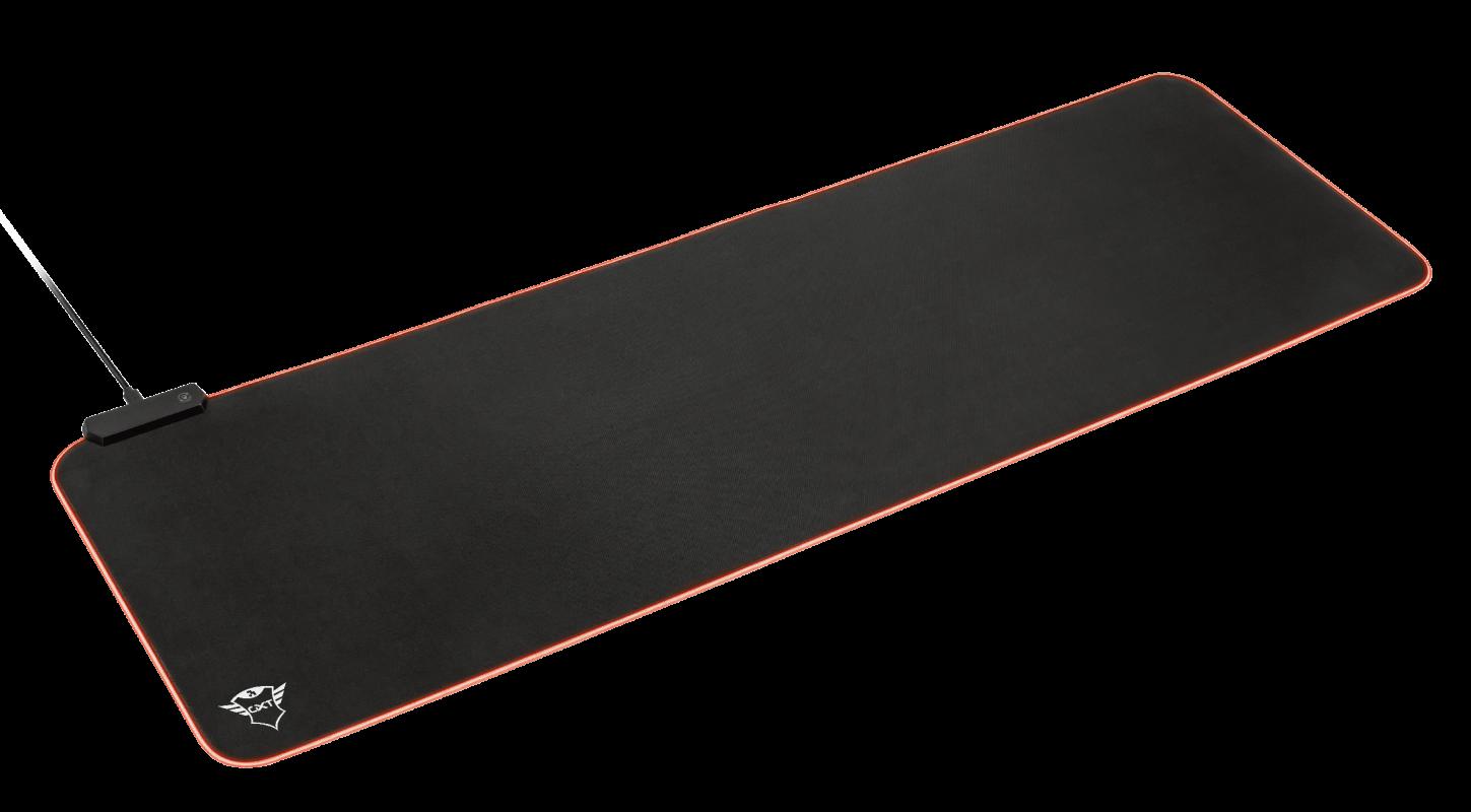 Mouse pad Trust GXT 764 Glide-Flex Flexible RGB, XXL, negru