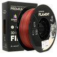 SMART PRINT 3D FILAMENT PETG MATTE RED, Finisaj Satin, Diametru: 1.75mm, Greutate: 1kg, Temperatura duza: 240C - 2255C, Temperatura platforma: 75C - 85C.