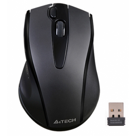 Mouse Wireless A4TECH G9-500FS-BK, 1000 - 1100 dpi, negru