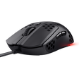 Mouse Trust GXT 928 Helox cu fir, optic, rezolutie meaxima 6400 DPI, negru