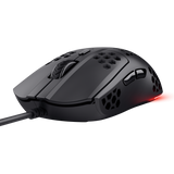 Mouse Trust GXT 928 Helox cu fir, optic, rezolutie meaxima 6400 DPI, negru