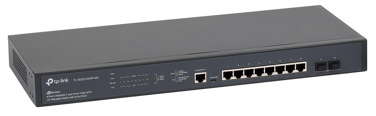 Switch TP-Link TL-SG3210XHP-M2, 2.5G, 8, PoE